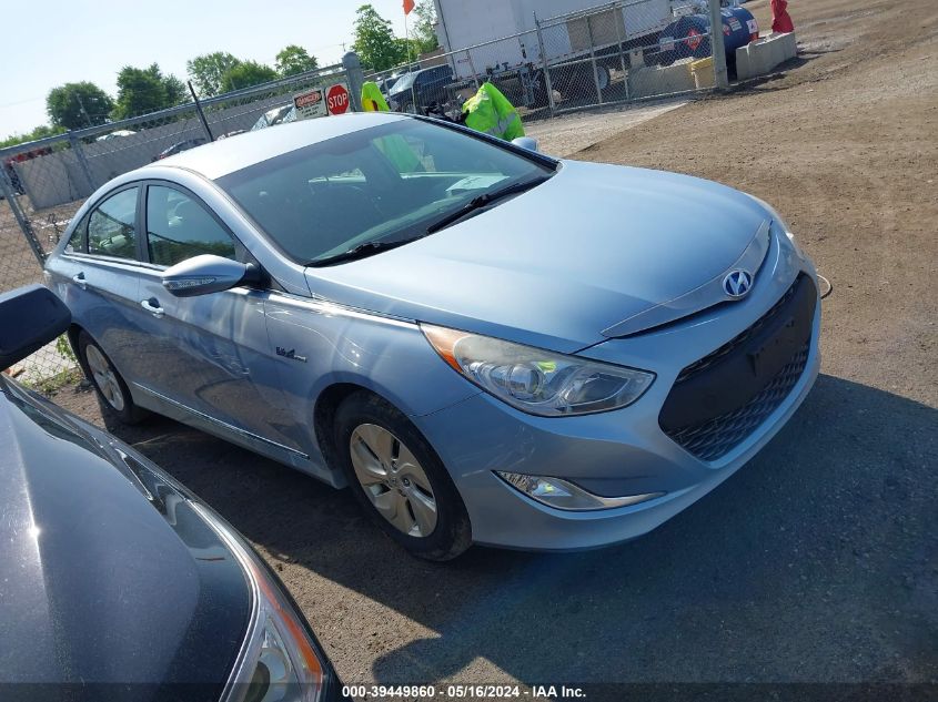 2014 Hyundai Sonata Hybrid VIN: KMHEC4A47EA117223 Lot: 39449860