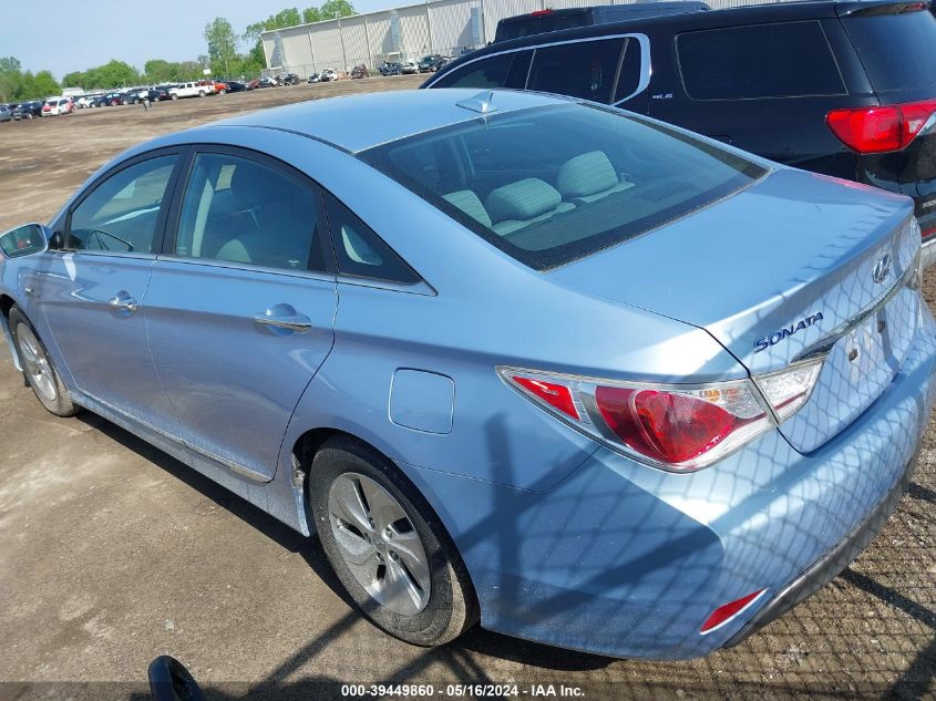 2014 Hyundai Sonata Hybrid VIN: KMHEC4A47EA117223 Lot: 39449860