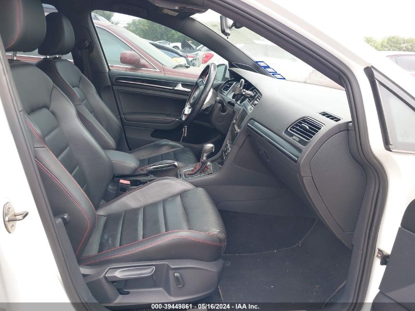 2016 VOLKSWAGEN GOLF GTI AUTOBAHN W/PERFORMANCE PACKAGE 4-DOOR - 3VW447AU6GM021309