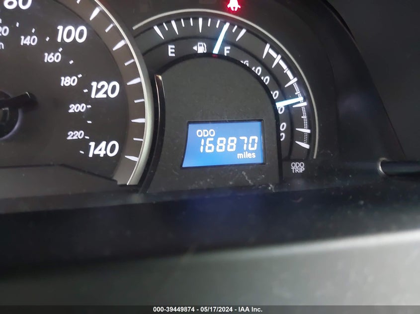 2012 Toyota Camry Le VIN: 4T4BF1FK2CR212399 Lot: 39449874