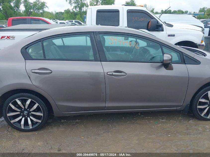 2014 Honda Civic Ex-L VIN: 19XFB2F99EE051680 Lot: 39449876