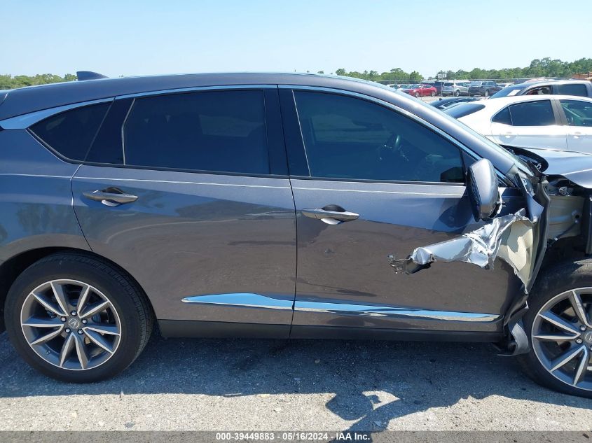 2020 Acura Rdx Technology Package VIN: 5J8TC1H59LL011951 Lot: 39449883