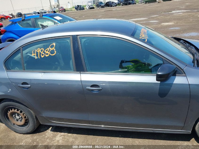 2016 Volkswagen Jetta 1.4T S VIN: 3VW267AJ8GM295814 Lot: 39449888