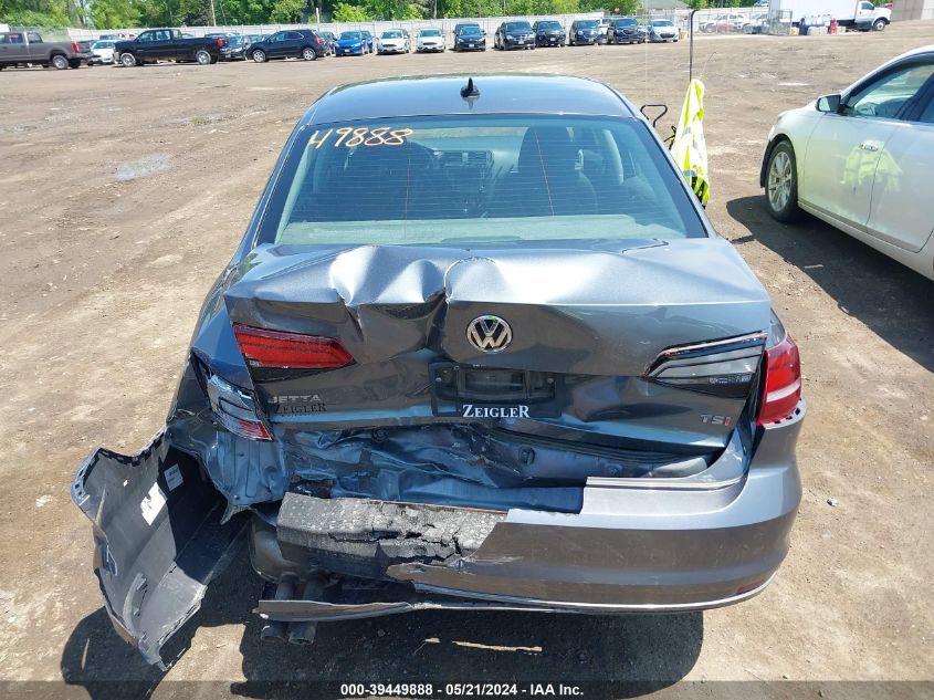 2016 Volkswagen Jetta 1.4T S VIN: 3VW267AJ8GM295814 Lot: 39449888