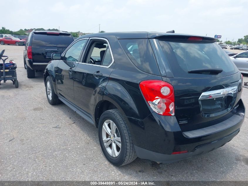 2012 Chevrolet Equinox Ls VIN: 2GNALBEK3C1124393 Lot: 39449891