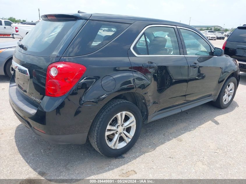 2012 Chevrolet Equinox Ls VIN: 2GNALBEK3C1124393 Lot: 39449891