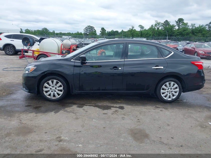 2017 Nissan Sentra Sv VIN: 3N1AB7AP3HL685423 Lot: 39449892