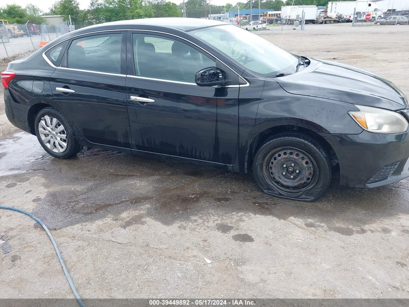 2017 Nissan Sentra Sv VIN: 3N1AB7AP3HL685423 Lot: 39449892