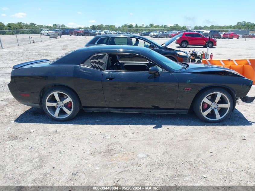 2012 Dodge Challenger Srt8 392 VIN: 2C3CDYCJXCH162145 Lot: 39449894