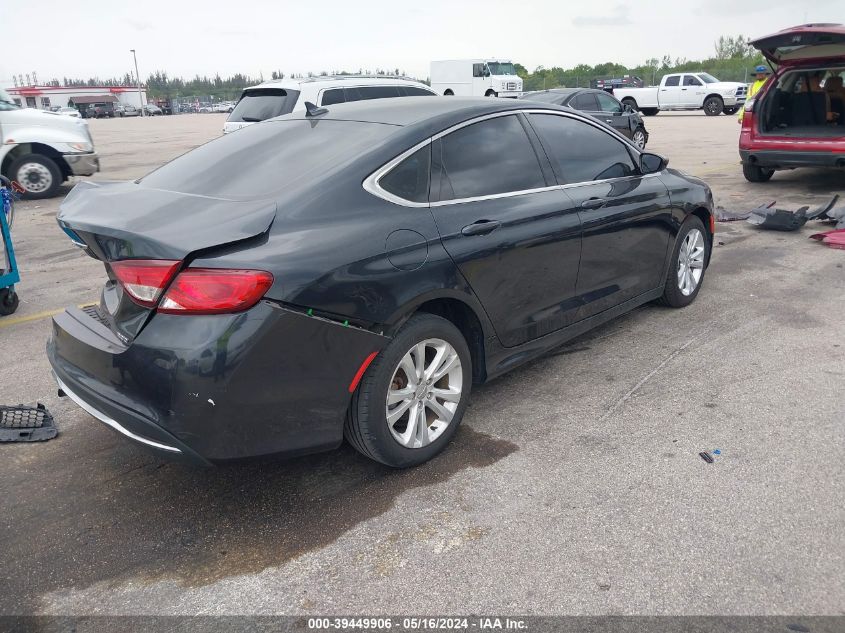 2016 Chrysler 200 Limited Platinum VIN: 1C3CCCAB6GN188143 Lot: 39449906