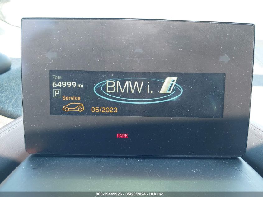 2014 BMW I3 Base W/Range Extender VIN: WBY1Z4C55EV276692 Lot: 39449926