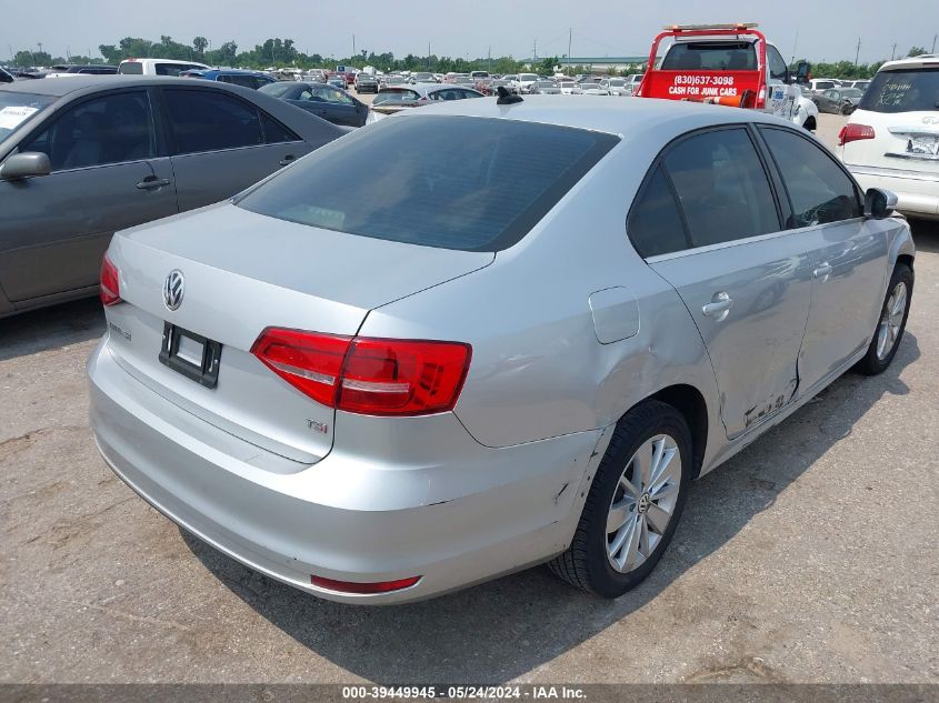 2015 Volkswagen Jetta 1.8T Se VIN: 3VWD07AJ9FM337433 Lot: 39449945