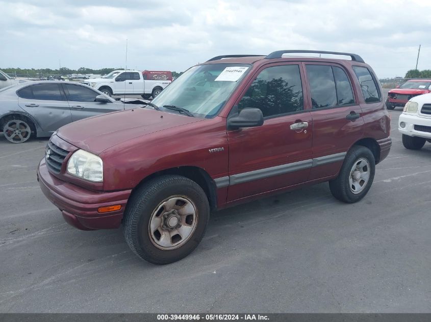 2003 Suzuki Vitara VIN: 2S3TD52V836105115 Lot: 39449946