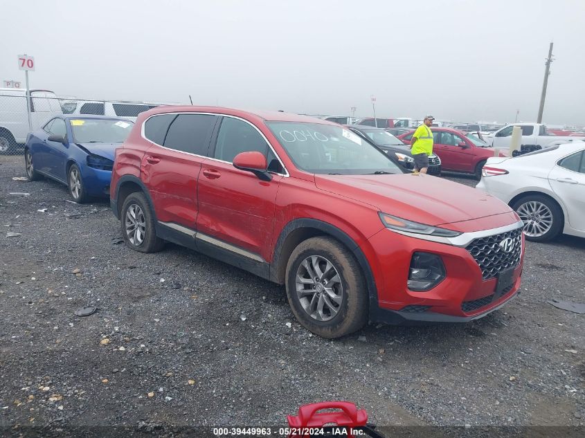 2019 Hyundai Santa Fe Se VIN: 5NMS23AD0KH040040 Lot: 39449963