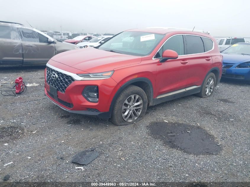 2019 Hyundai Santa Fe Se VIN: 5NMS23AD0KH040040 Lot: 39449963