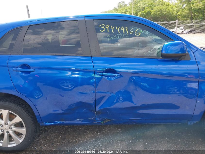 2015 Mitsubishi Outlander Sport Es VIN: 4A4AP3AU0FE002080 Lot: 39449966