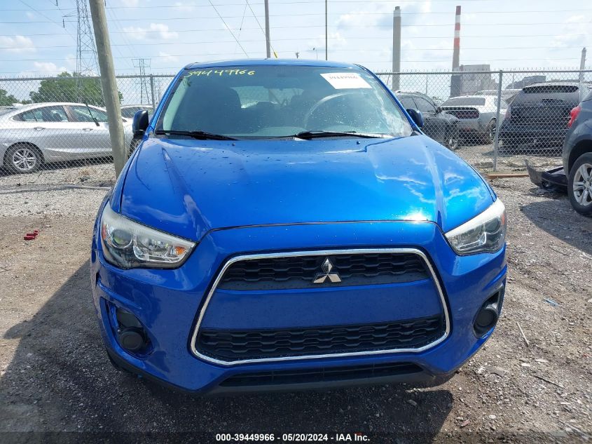 2015 Mitsubishi Outlander Sport Es VIN: 4A4AP3AU0FE002080 Lot: 39449966