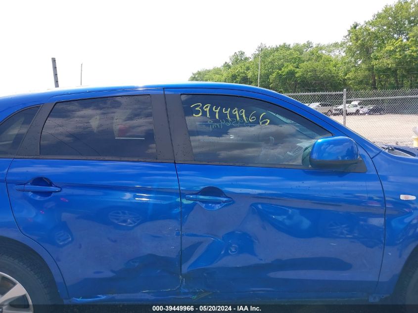 2015 Mitsubishi Outlander Sport Es VIN: 4A4AP3AU0FE002080 Lot: 39449966