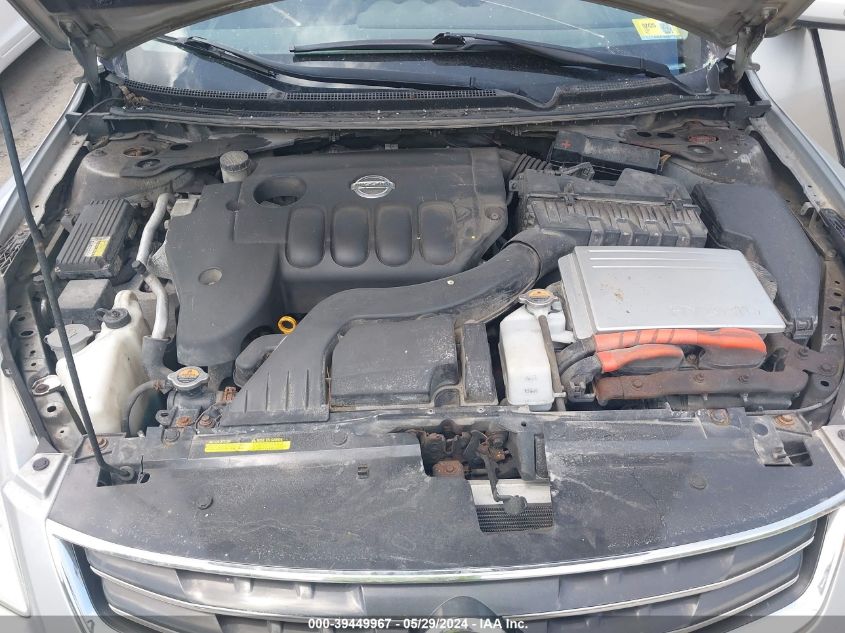 2010 Nissan Altima Hybrid VIN: 1N4CL2AP0AC116011 Lot: 39449967