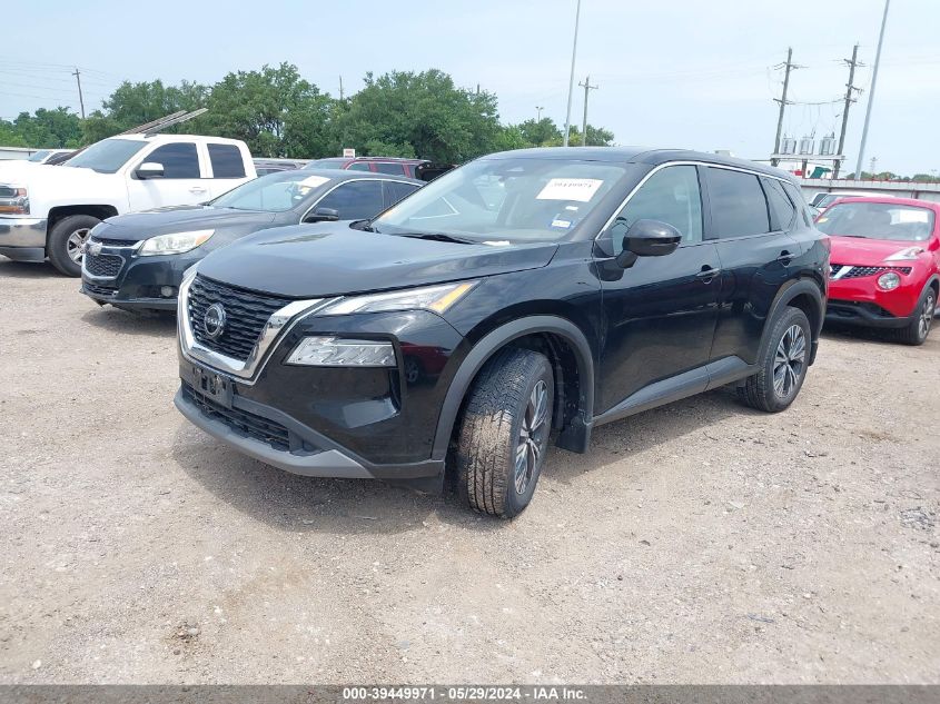 2022 Nissan Rogue Sv Fwd VIN: 5N1BT3BA8NC727282 Lot: 39449971