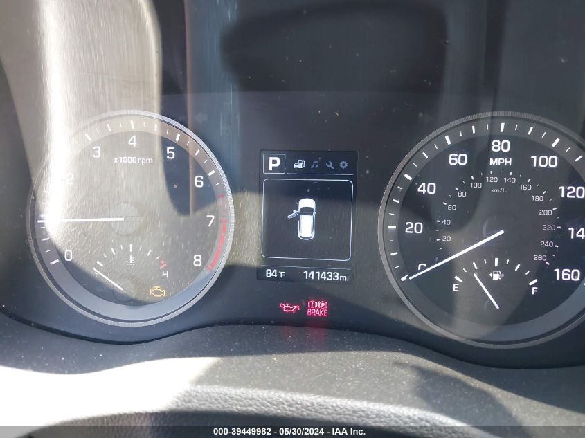 2016 Hyundai Tucson Se VIN: KM8J23A49GU042392 Lot: 39449982