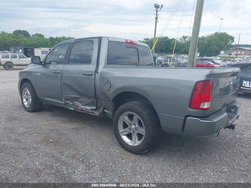 2009 Dodge Ram 1500 Slt/Sport/Trx VIN: 1D3HB13TX9S779344 Lot: 39449986