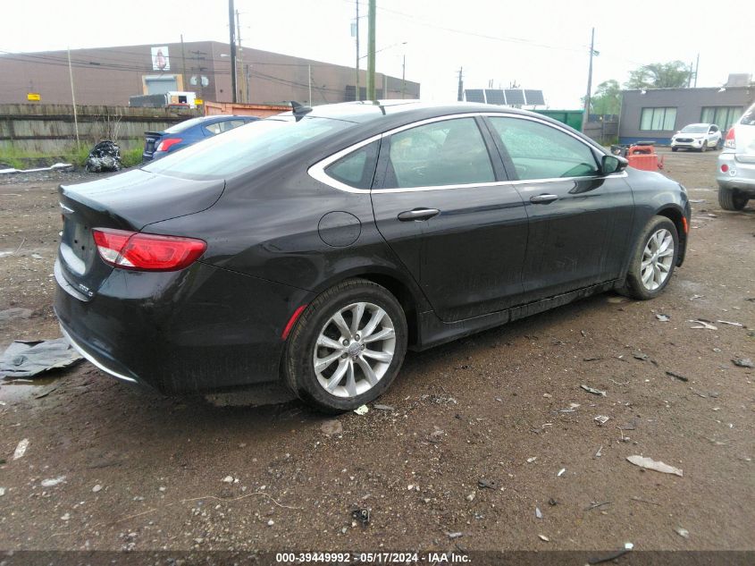 2015 Chrysler 200 C VIN: 1C3CCCCB9FN570484 Lot: 39449992