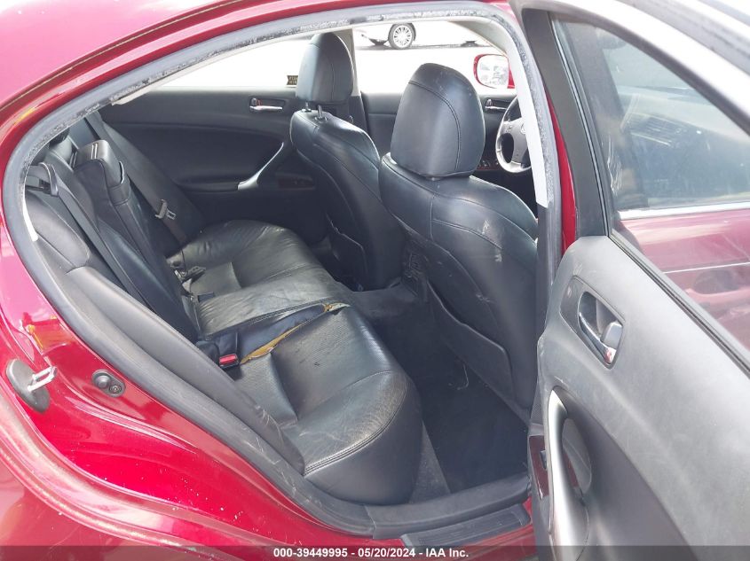 2006 Lexus Is 250 VIN: JTHCK262662006196 Lot: 39449995