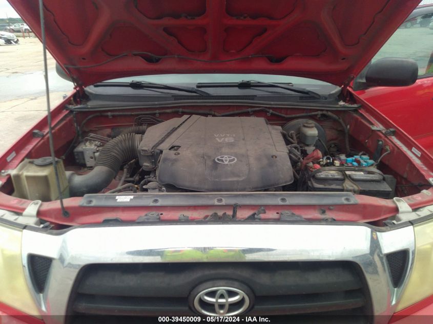 2005 Toyota Tacoma Prerunner V6 VIN: 5TEKU72N05Z078221 Lot: 39450009