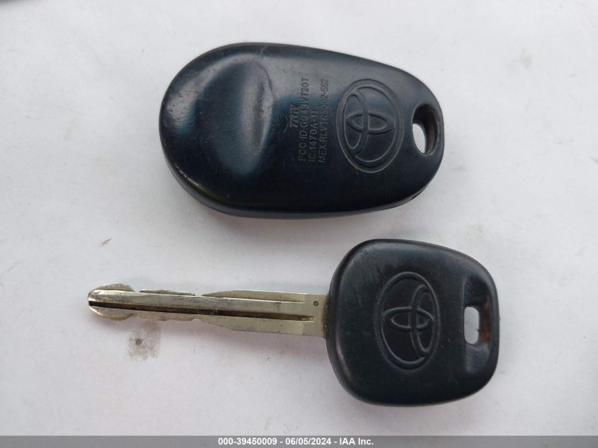 2005 Toyota Tacoma Prerunner V6 VIN: 5TEKU72N05Z078221 Lot: 39450009