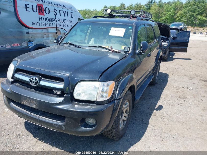 2006 Toyota Sequoia Limited V8 VIN: 5TDBT48A66S261630 Lot: 39450010