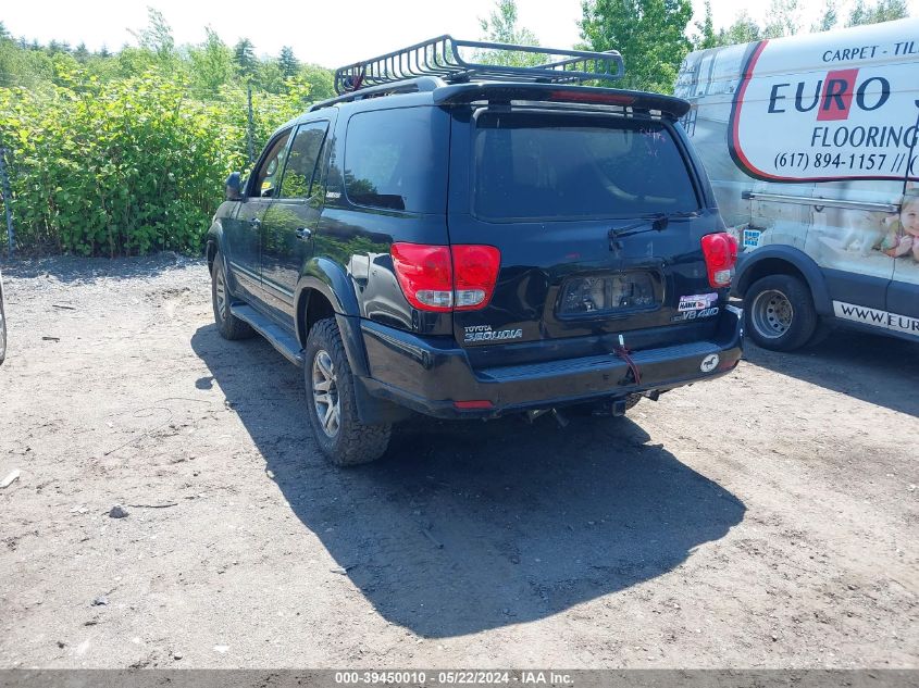 2006 Toyota Sequoia Limited V8 VIN: 5TDBT48A66S261630 Lot: 39450010