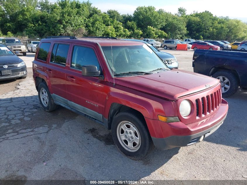 2011 Jeep Patriot Sport VIN: 1J4NT1GB7BD170209 Lot: 39450028