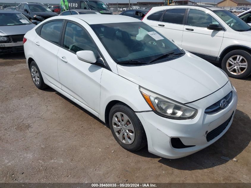 2016 Hyundai Accent Se VIN: KMHCT4AE8GU074383 Lot: 39450035