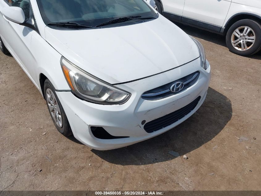 2016 Hyundai Accent Se VIN: KMHCT4AE8GU074383 Lot: 39450035