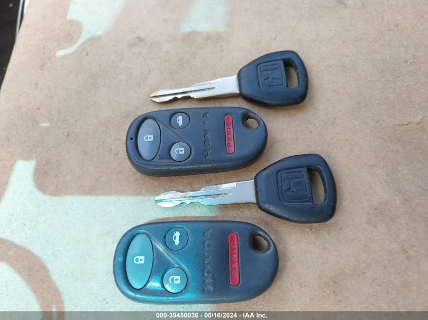 2000 Honda Accord 3.0 Ex VIN: 1HGCG1658YA047897 Lot: 39450036