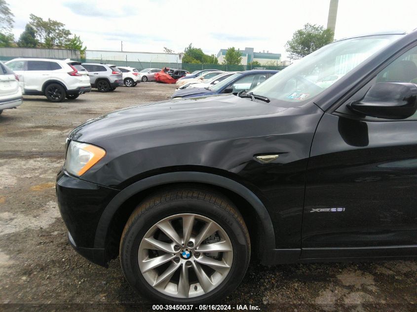 2014 BMW X3 XDRIVE28I - 5UXWX9C55E0D23468