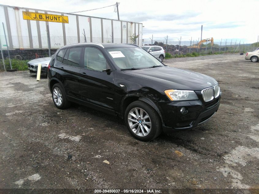 2014 BMW X3 xDrive28I VIN: 5UXWX9C55E0D23468 Lot: 39450037