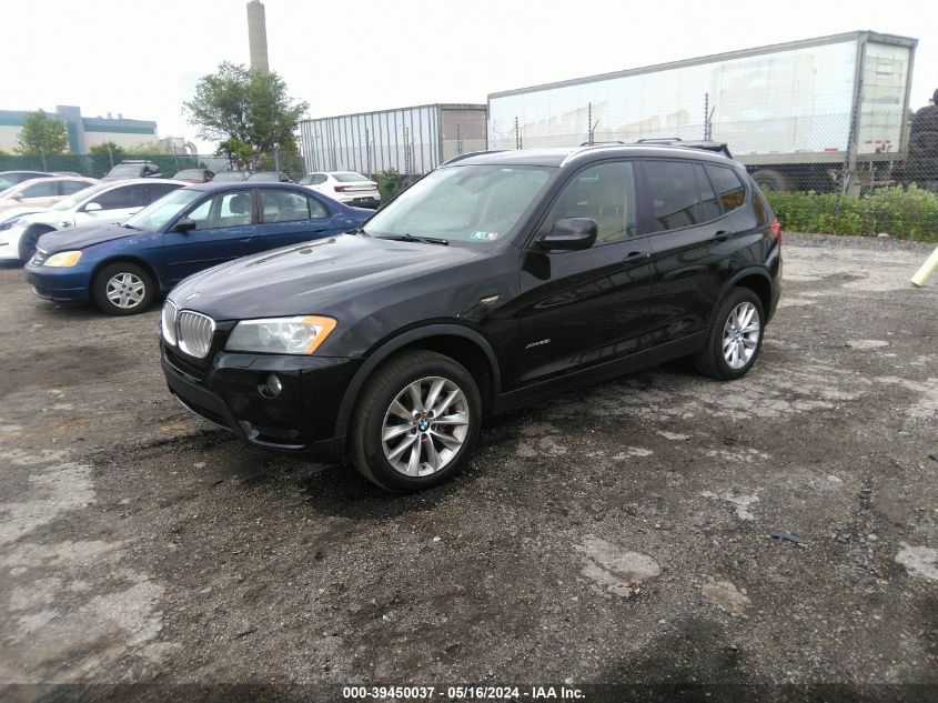 2014 BMW X3 XDRIVE28I - 5UXWX9C55E0D23468