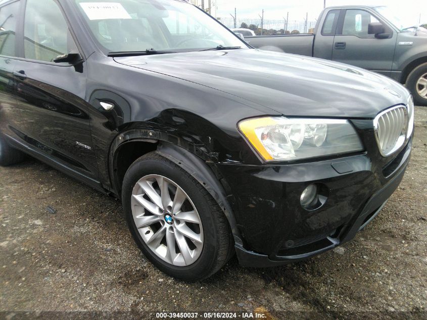 2014 BMW X3 XDRIVE28I - 5UXWX9C55E0D23468