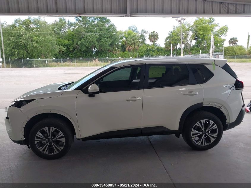 2023 Nissan Rogue Sv Fwd VIN: JN8BT3BA7PW416811 Lot: 39450057