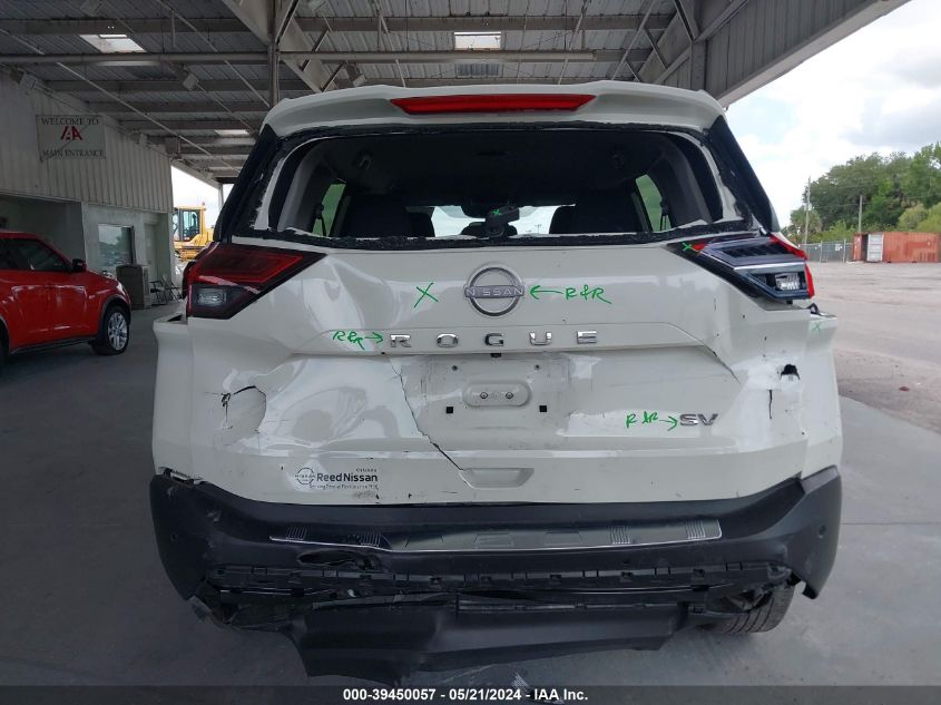 2023 Nissan Rogue Sv Fwd VIN: JN8BT3BA7PW416811 Lot: 39450057