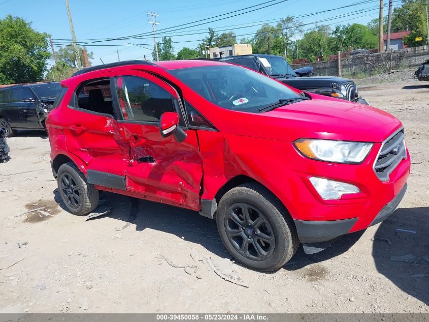 2019 Ford Ecosport Se VIN: MAJ6S3GL7KC268363 Lot: 39450058