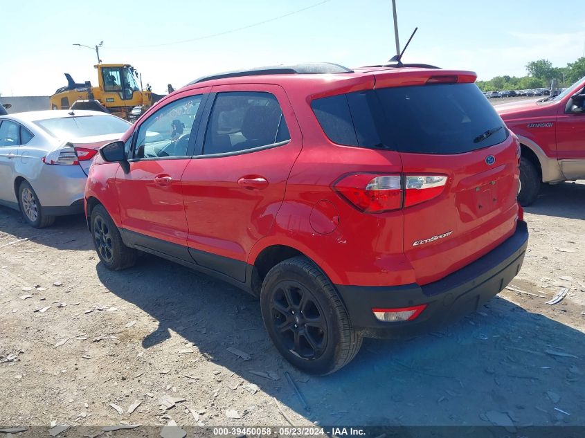 2019 Ford Ecosport Se VIN: MAJ6S3GL7KC268363 Lot: 39450058