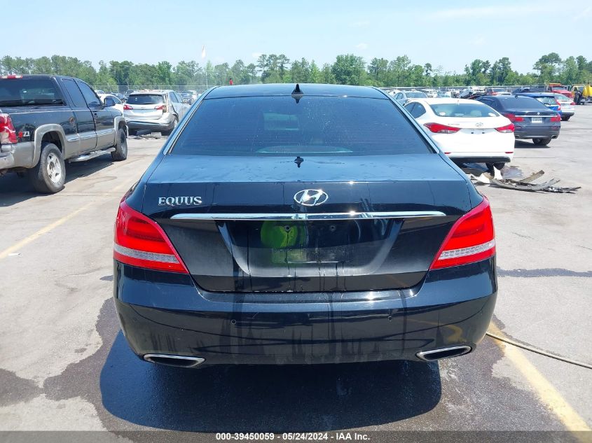 2015 Hyundai Equus Signature VIN: KMHGH4JH0FU098611 Lot: 39450059