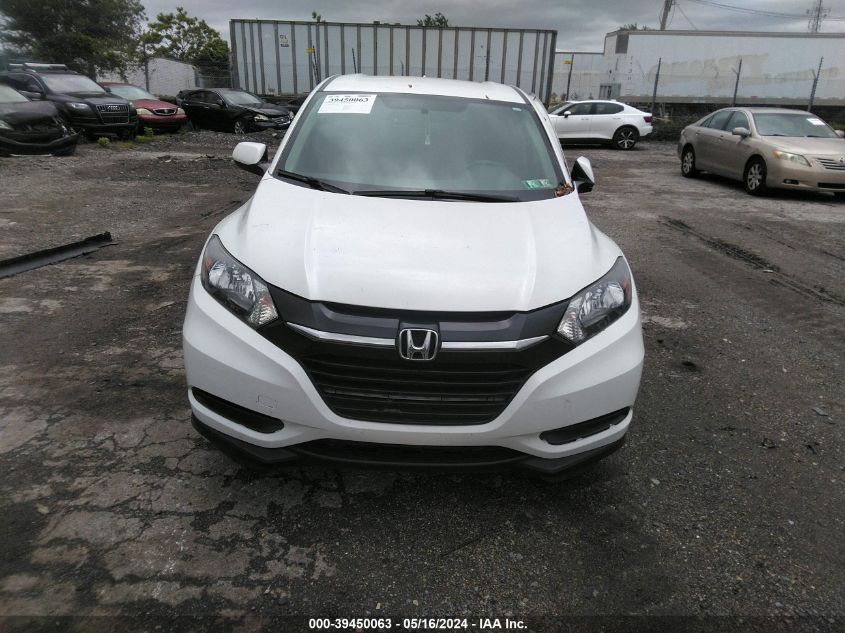 2018 Honda Hr-V Lx VIN: 3CZRU6H35JM717290 Lot: 39450063