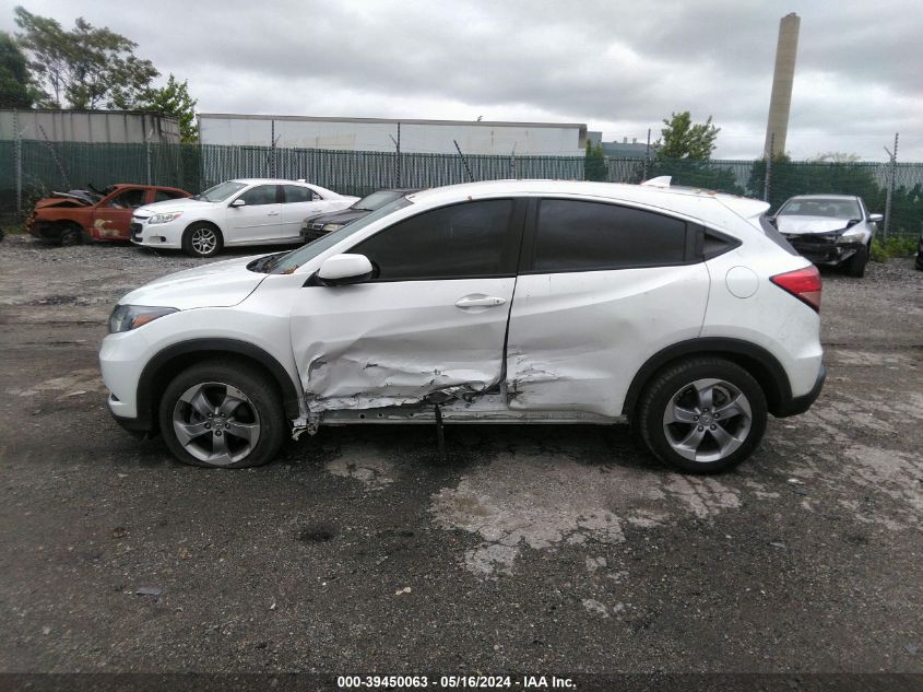 2018 Honda Hr-V Lx VIN: 3CZRU6H35JM717290 Lot: 39450063