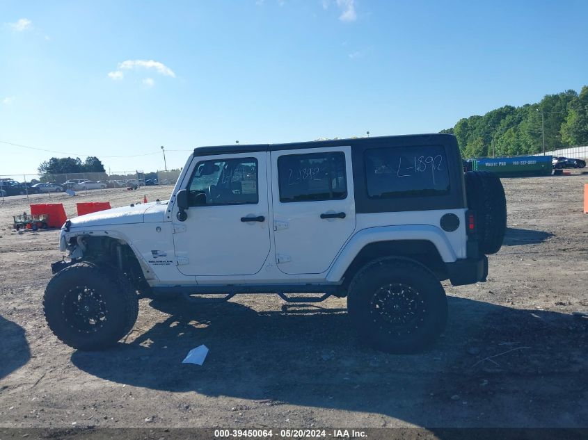 2015 Jeep Wrangler Unlimited Sahara VIN: 1C4BJWEG2FL654018 Lot: 39450064