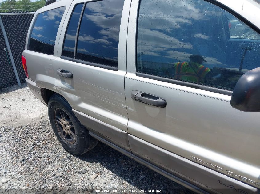 2004 Jeep Grand Cherokee Laredo VIN: 1J4GX48S44C284478 Lot: 39450065