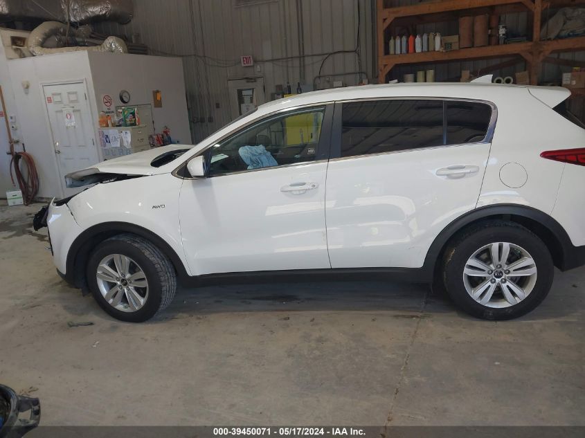 2017 Kia Sportage Lx VIN: KNDPMCAC2H7039852 Lot: 39450071